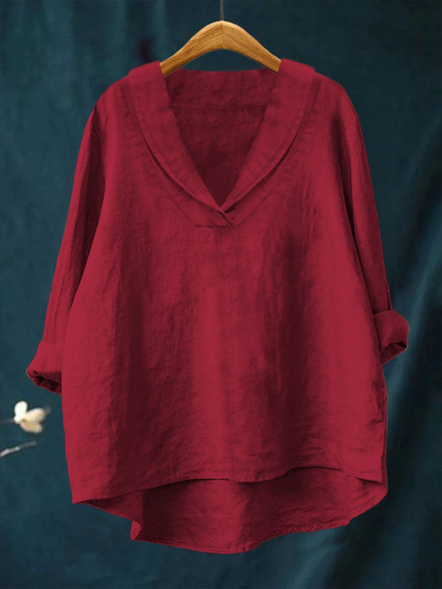 Samantha | Elegant Linne Sommarblus