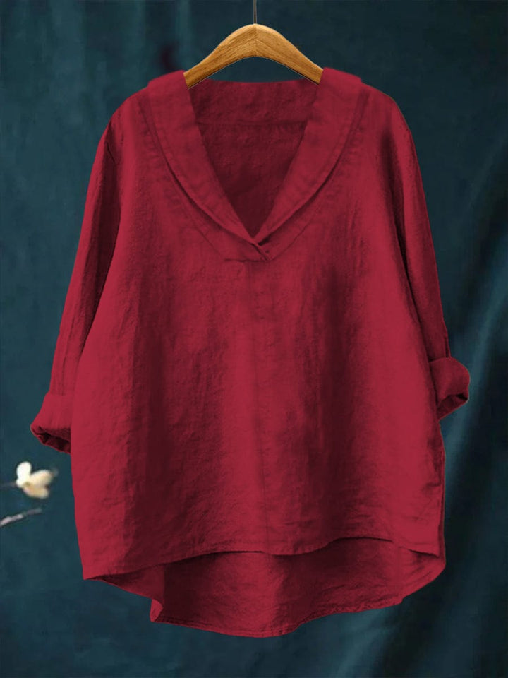 Samantha | Elegant Linne Sommarblus