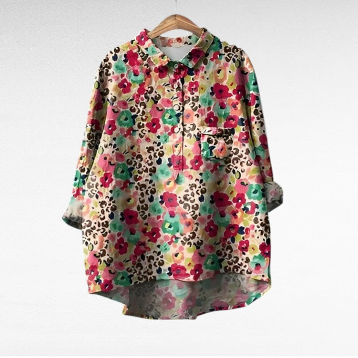 Noémie | Elegant Linne Sommarblus