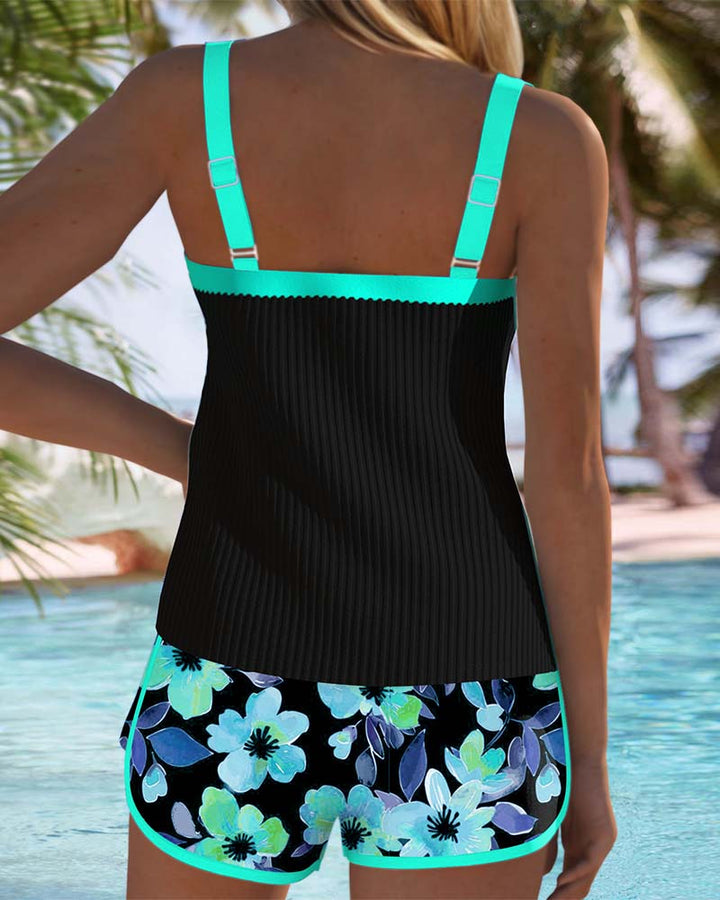 Matilda | Tvådelad Strand Tankini Byxor