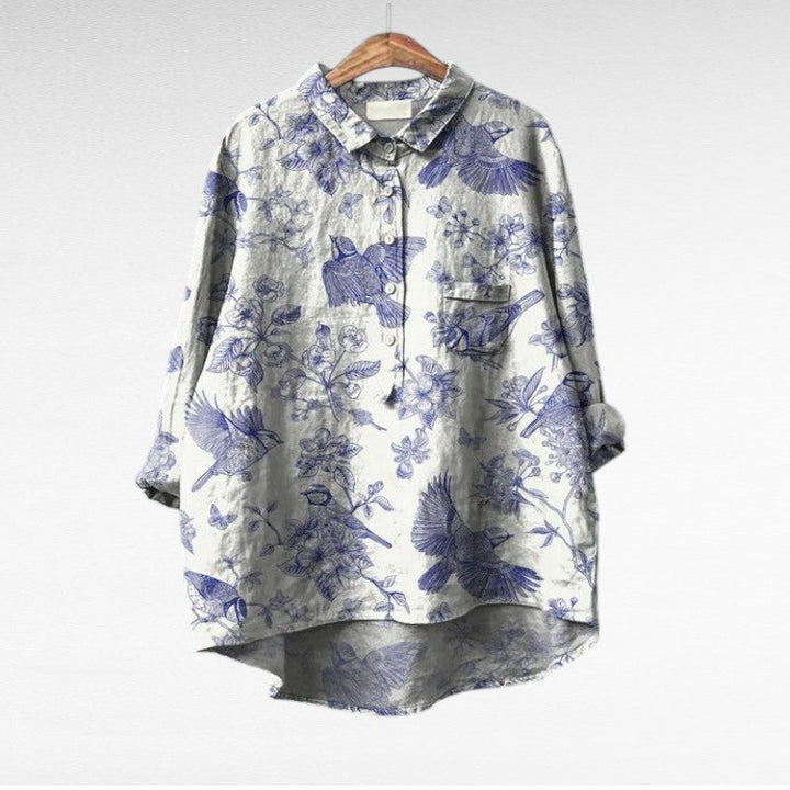 Claire | Elegant Linne Sommarblus