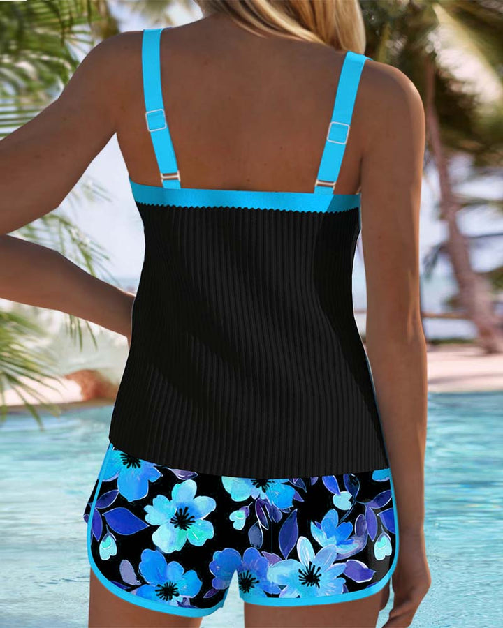 Matilda | Tvådelad Strand Tankini Byxor