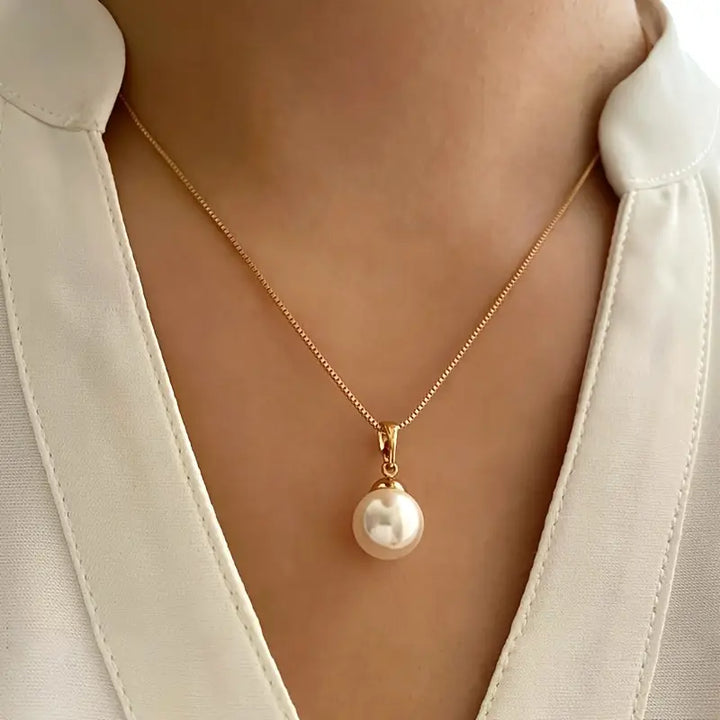 Elegant Guldgrace Pärlsmyckeset
