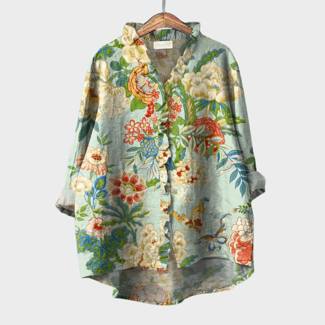 Grace | Elegant Linne Sommarblus