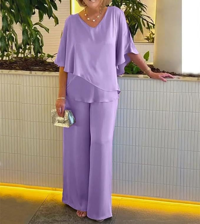 Martha - Bekväm Vidbyx Set