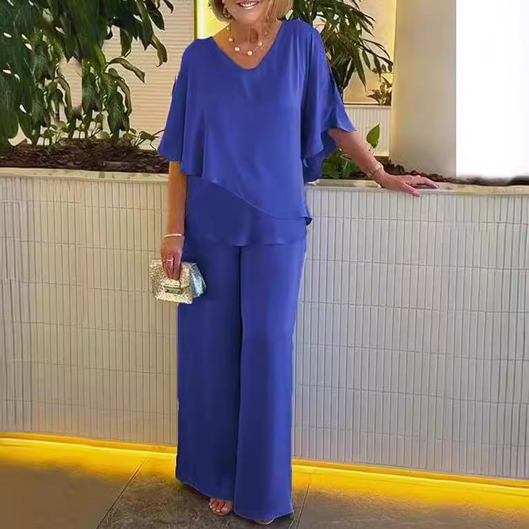 Martha - Bekväm Vidbyx Set
