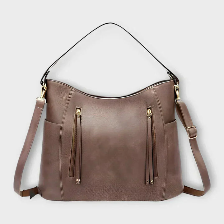 Silvina - Vintage-inspirerad Elegant Handväska för Kvinnor