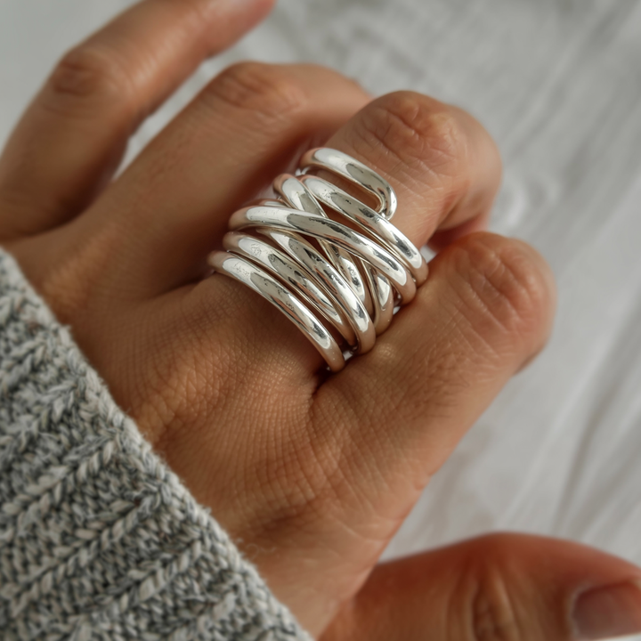 FAYE | TIDSLÖS TJOCK LAGER RING