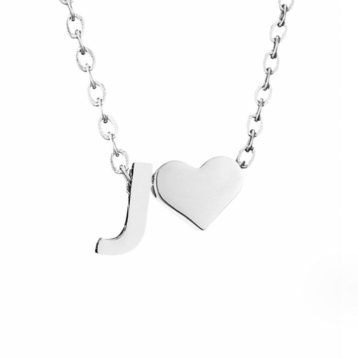 YAHNA | BREV INITIAL SILVER HÄNGSmycke