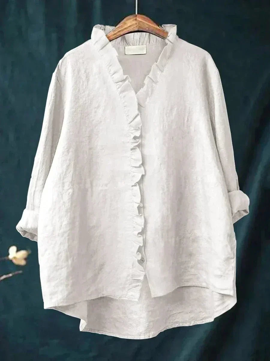 Eline | Elegant Linne Sommarblus